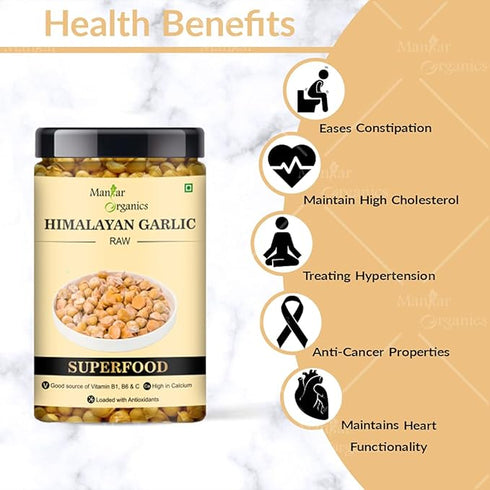 Manhar Organics Himalayan Kashmiri Garlic