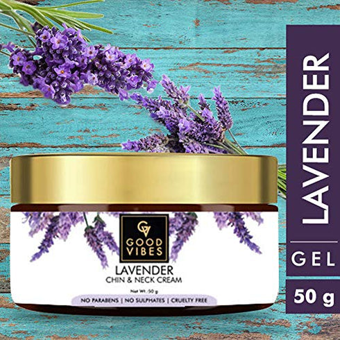 Good Vibes Nourishing Lavender Chin and Neck Cream 50g