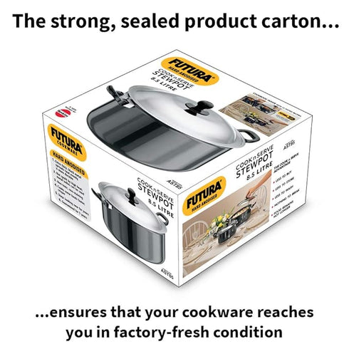 Hawkins Futura Cook n Serve Stewpot 28 cm Diameter 8.5 L with Lid (AST85)