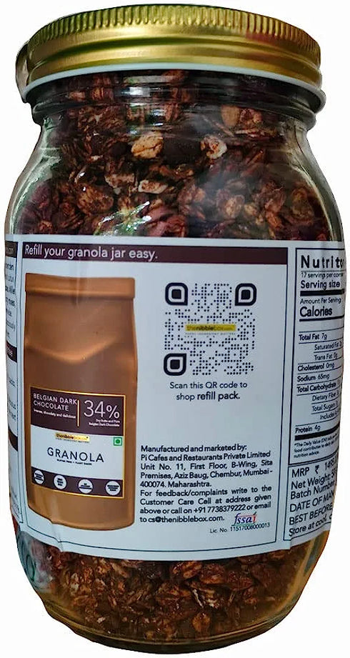 The Nibble Box Chocohazelnut Chuckwagon Granola