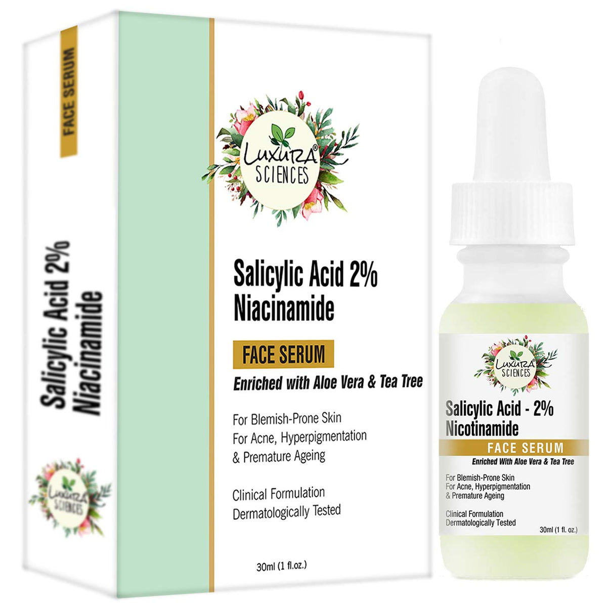 Buy Online Luxura Sciences Salicylic Acid 2 Face Serum, Niacinamide