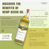 Moksa Organic Heemp Seed Oil Cold Pressed
