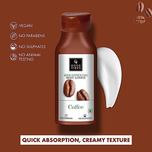 Good Vibes Coffee Brightening Body Lotion 200ml