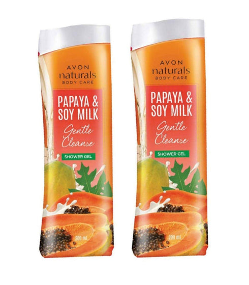 Avon Naturals Body Care Papaya And Soy Milk Shower gel 200ml