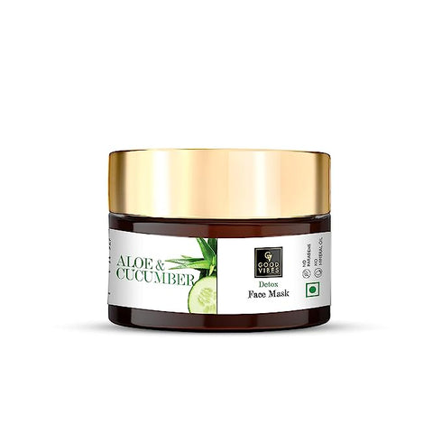 Good Vibes Aloe Cucumber Detox Face Mask 50g