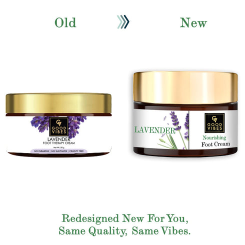 Good Vibes Nourishing Foot Cream - Lavender 50g