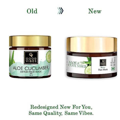 Good Vibes Aloe Cucumber Detox Face Mask 50g
