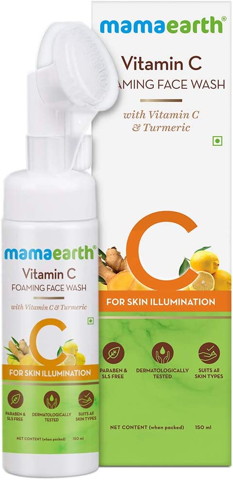Mamaearth Vitamin C Foaming Face Wash