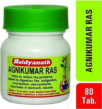 Baidyanath Vansaar Agnikumar Ras 80 Tablets