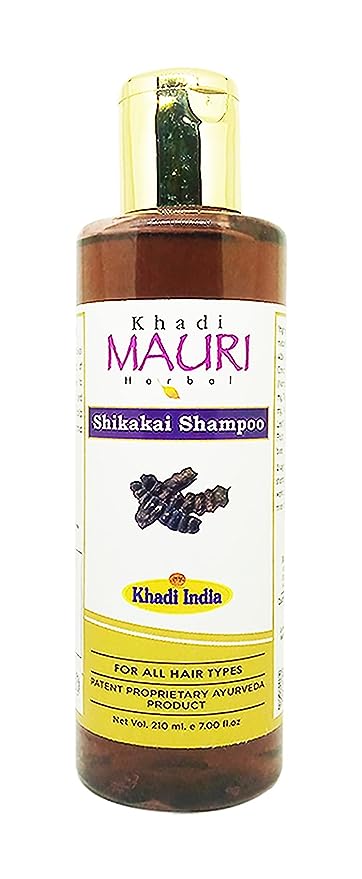 Khadi Mauri Herbal Shikakai Shampoo 210ml