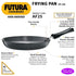 Hawkins Hard Anodised Frying Pan 25 cm Diameter 1 L (AF25)
