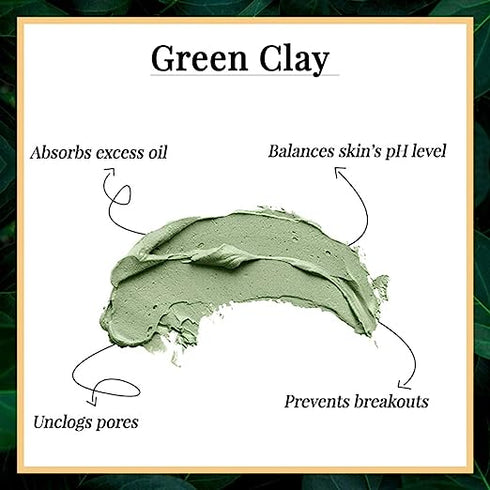 Good Vibes Brazilian Volcanic Pore Purifying Green Clay Face Wash 120ml