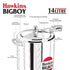 Hawkins Bigboy 14 L Pressure Cooker Aluminium (BB14)