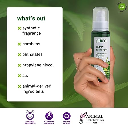 Plum Hemp Cleansing Oil