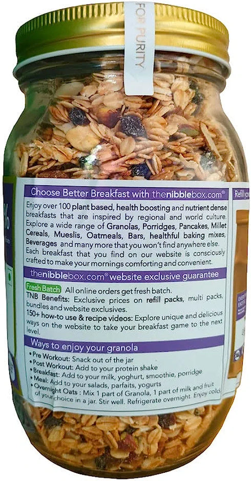 The Nibble Box Everything Exotic Granola