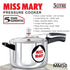 Hawkins Miss Mary 5 L Aluminium Pressure Cooker MM50