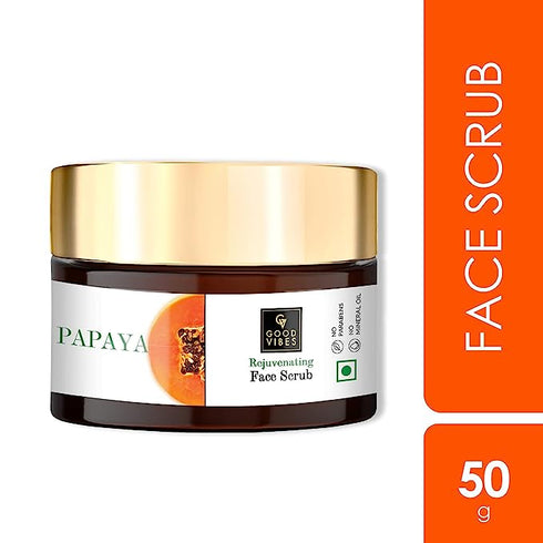 Good Vibes Papaya Rejuvenating Face Scrub
