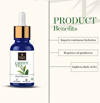 Good Vibes Green Tea Facial Essence 10ml