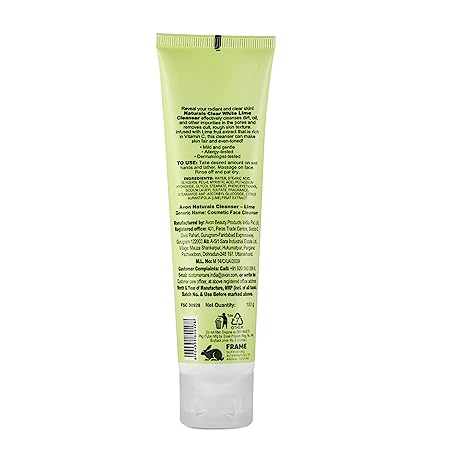 Avon Naturals Lime Cleanser 100g