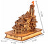 Shri Ram Mandir Ayodhya 3D Wood Tempal With Full Polished