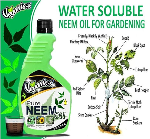 Veganie X Organic Cold Pressed Pure Neem Oil 200ml