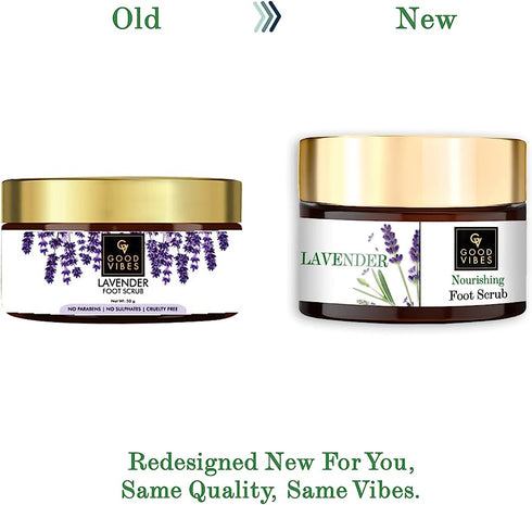 Good Vibes Nourishing Foot Scrub - Lavender 50g