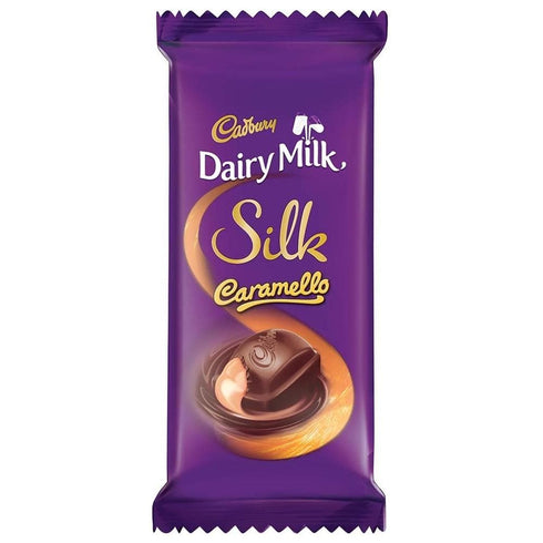 Cadbury Dairy Milk Silk Caramello Mocha 136g |Pack of 3