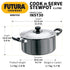 Hawkins Futura Non-stick Stewpot 20 cm Diameter 3 L with Lid (INST30)