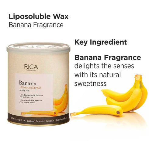 Rica Banana Liposoluble Wax 800ml