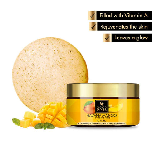 Good Vibes Nourishing Scrub - Havana Mango 50g