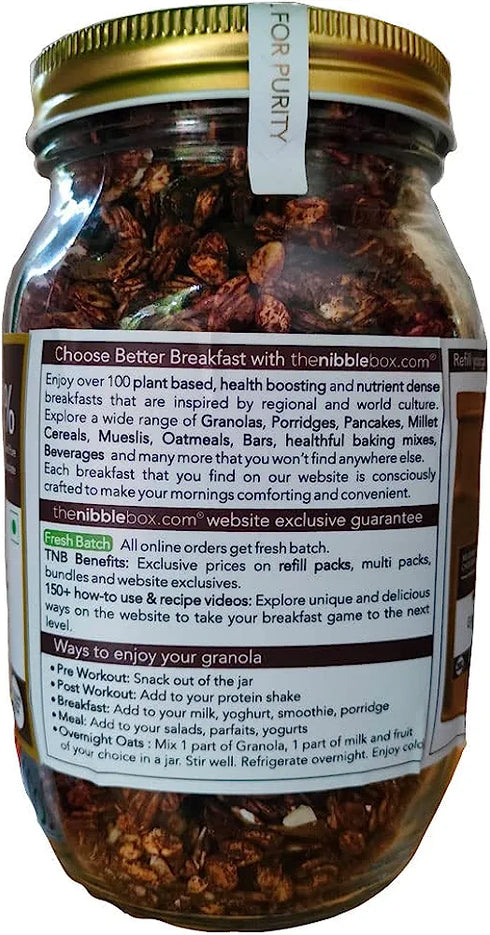 The Nibble Box Chocohazelnut Chuckwagon Granola