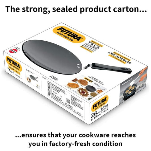 Hawkins Hard Anodised Tava Extra Thick 26 cm Diameter (AT26XP)