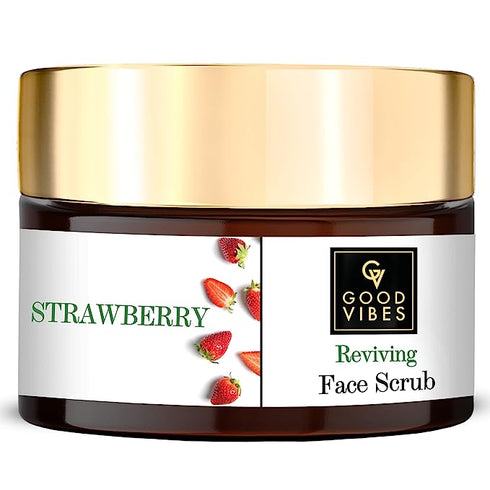 Good Vibes Reviving Face Scrub - Strawberry