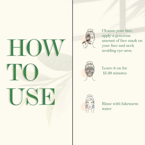 Good Vibes Rejuvenating Face Mask - Green Tea