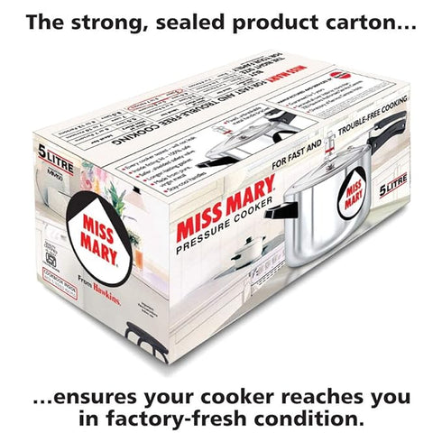 Hawkins Miss Mary 5 L Aluminium Pressure Cooker MM50