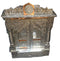 Silver Coated Satya Narayana Vrata Mandir With Doors
