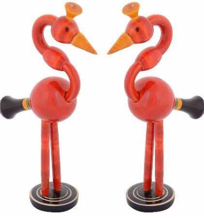 Handmade Wooden Kondapalli Crane Showpiece