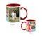 Color Inside Red Mug - Personalized Mug - 1500gms