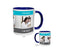 Color Inside Blue Mug - Personalized Mug - 1500gms