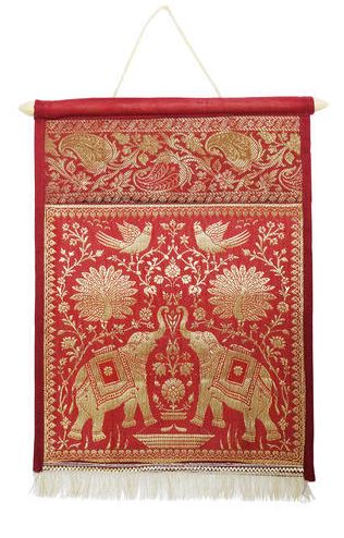Indian Silk Wall Hanging