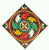 Colorful Elephant Design Wall Hanging
