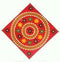 Red Color Flower Design Wall Hanging