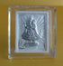 Radha Krishna With A Flute Silver Coiled Mini Stand Frame