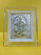 Subramanya Swami Silver Coiled Mini Stand Frame