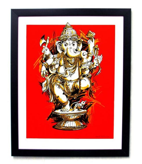 Subh Ganapathi Screen Printing Frame
