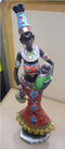 African Lady With Baby Red