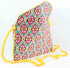 Rajasthan Ethnic Handmade Cotton Yellow And Pink Sling Bag