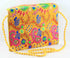 Rajasthan Ethnic Handmade Cotton Yellow Floral Design Sling Bag