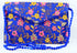 Rajasthan Ethnic Cotton Purple With Blue Floral Design Sling Bag