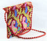 Rajasthan Ethnic Handmade Cotton Maroon Floral Design Sling Bag